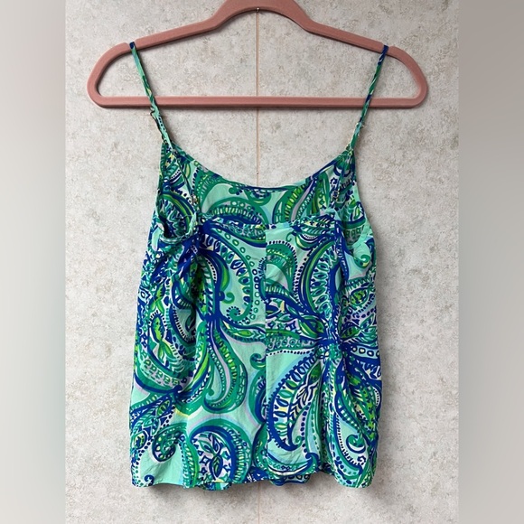 Lilly Pulitzer Silk Bamboo Skye Camisole Tank Top Womens XS - Picture 3 of 9